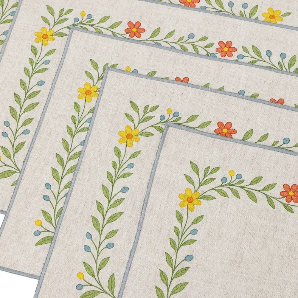 Ботанические салфетки (набор из шести)