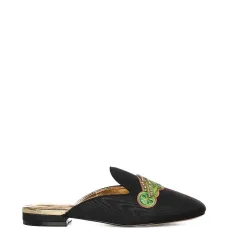 Вышитые мюли