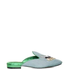 Вышитые мюли