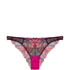 Трусы с волнистым краем и бабочками