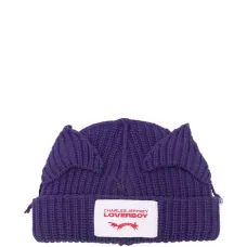 Шапка-бини с ушками