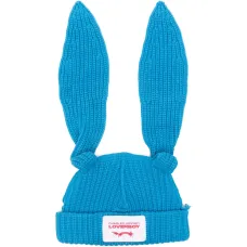 Шапка-бини с ушками кролика