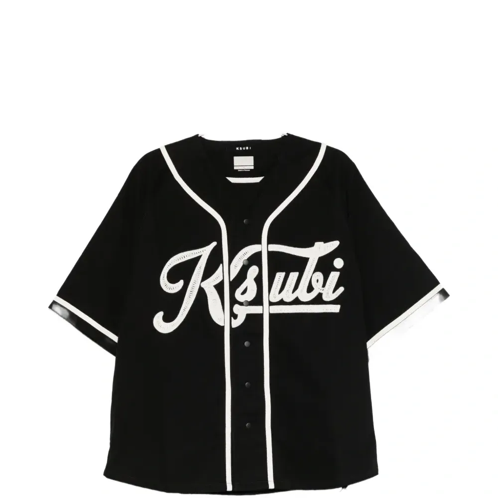 Футболка Outfield SS с логотипом и пуговицей