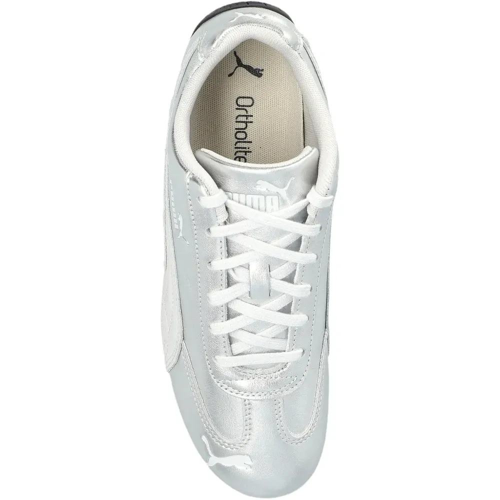 Кожаные кроссовки Speedcat с панелями