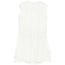 Платье без рукавов в технике макраме