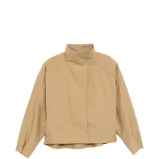 Куртка из саржи с воротником-стойкой