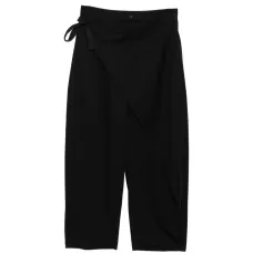 Зауженные брюки с кулиской