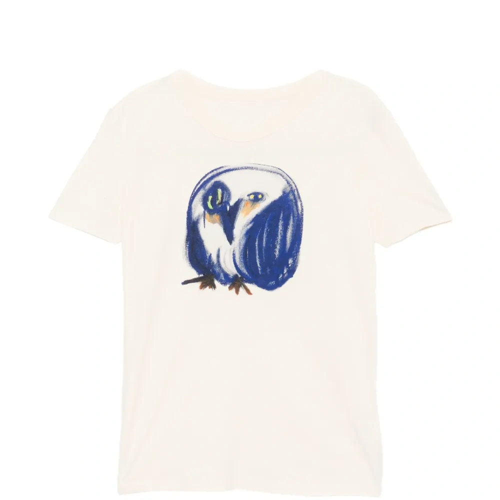 Футболка с принтом совы
