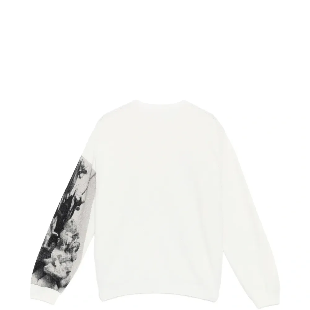 Джемпер с графичным принтом