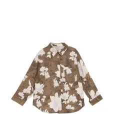 Рубашка с цветочным принтом Рубашка с цветочным принтом