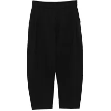 Зауженные брюки на завязке Зауженные брюки на завязке