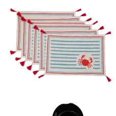 Сервировочные салфетки "Seaside" (набор из шести штук)