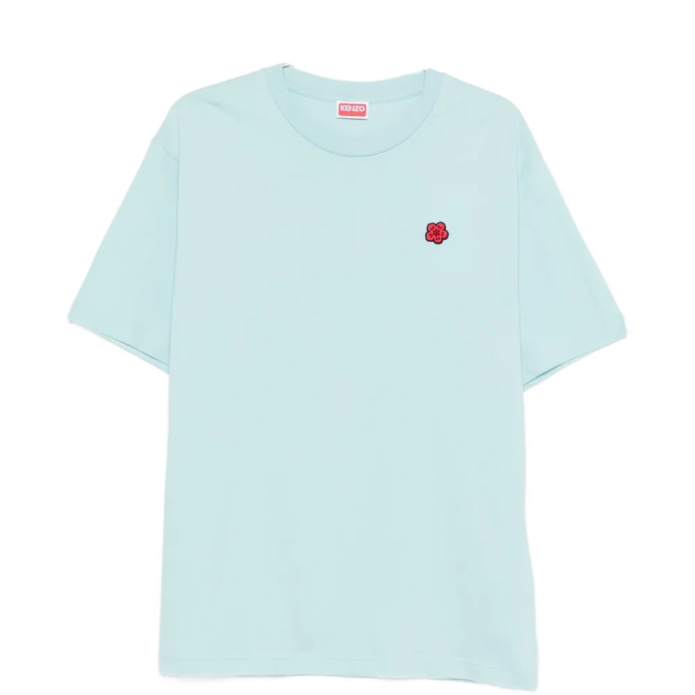 Футболка с нашивкой в виде цветка