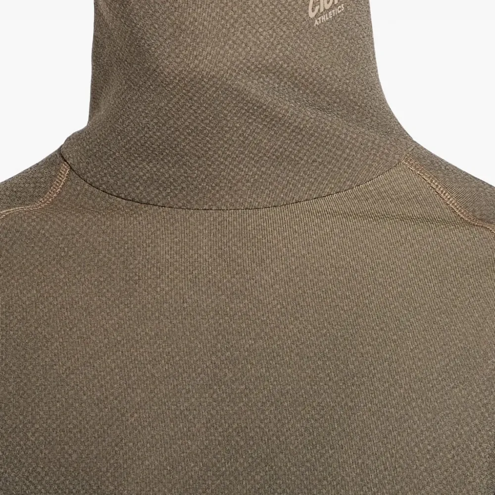 Худи с воротником-воронкой