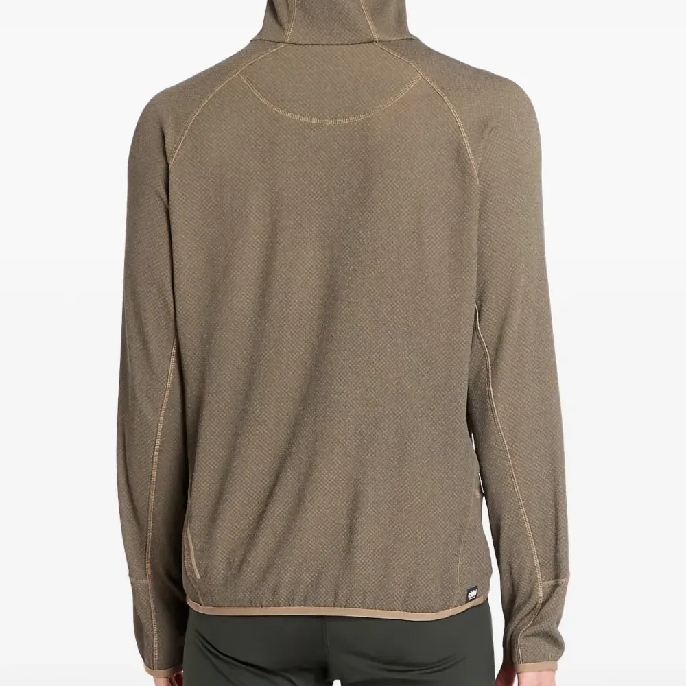 Худи с воротником-воронкой