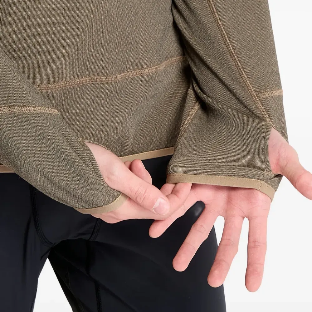 Худи с воротником-воронкой