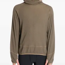 Худи с воротником-воронкой