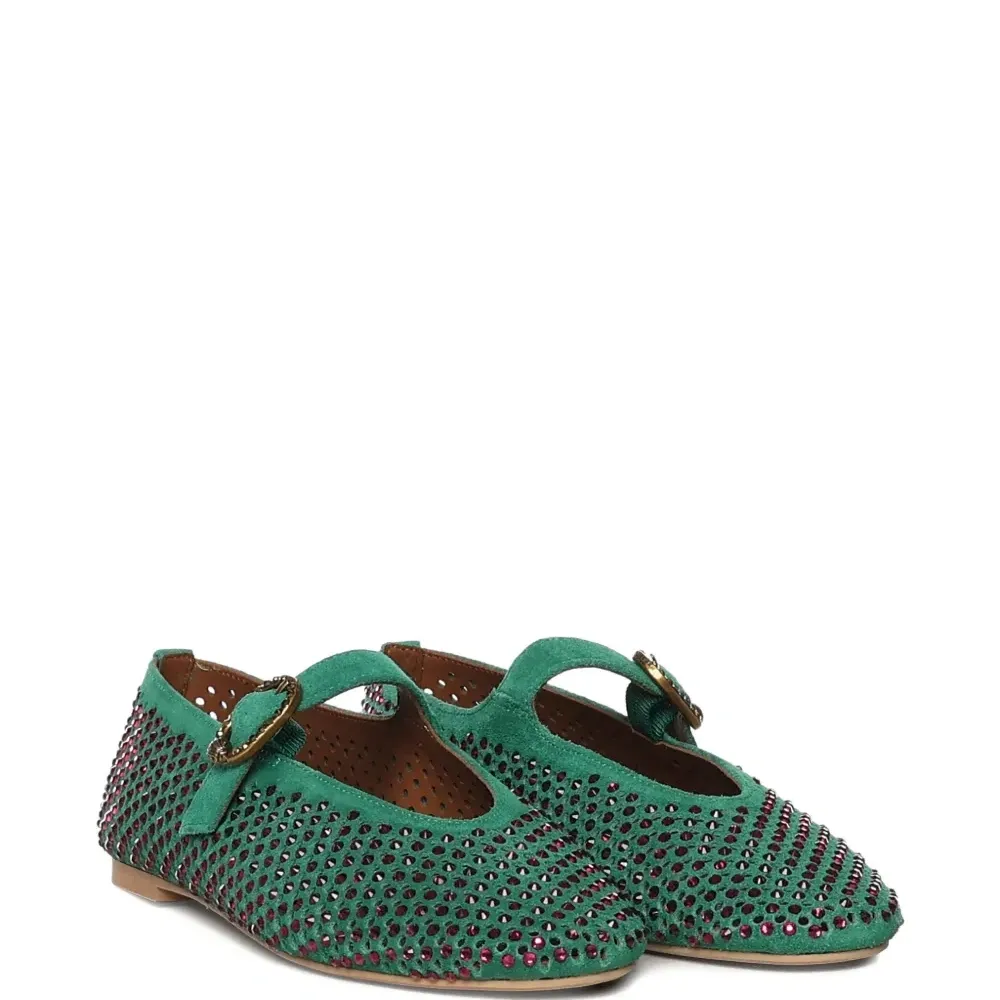 Балетки Mayfair с украшением в виде пряжки