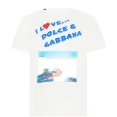 Футболка с короткими рукавами и принтом