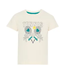 Футболка с теннисным принтом