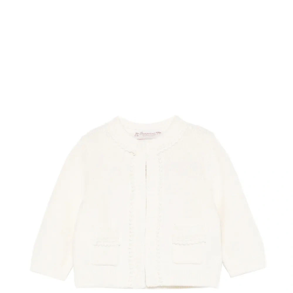 Кардиган с передними карманами