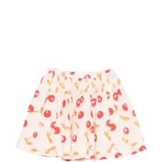 Юбка с принтом вишен