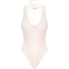 Боди с V-образным вырезом