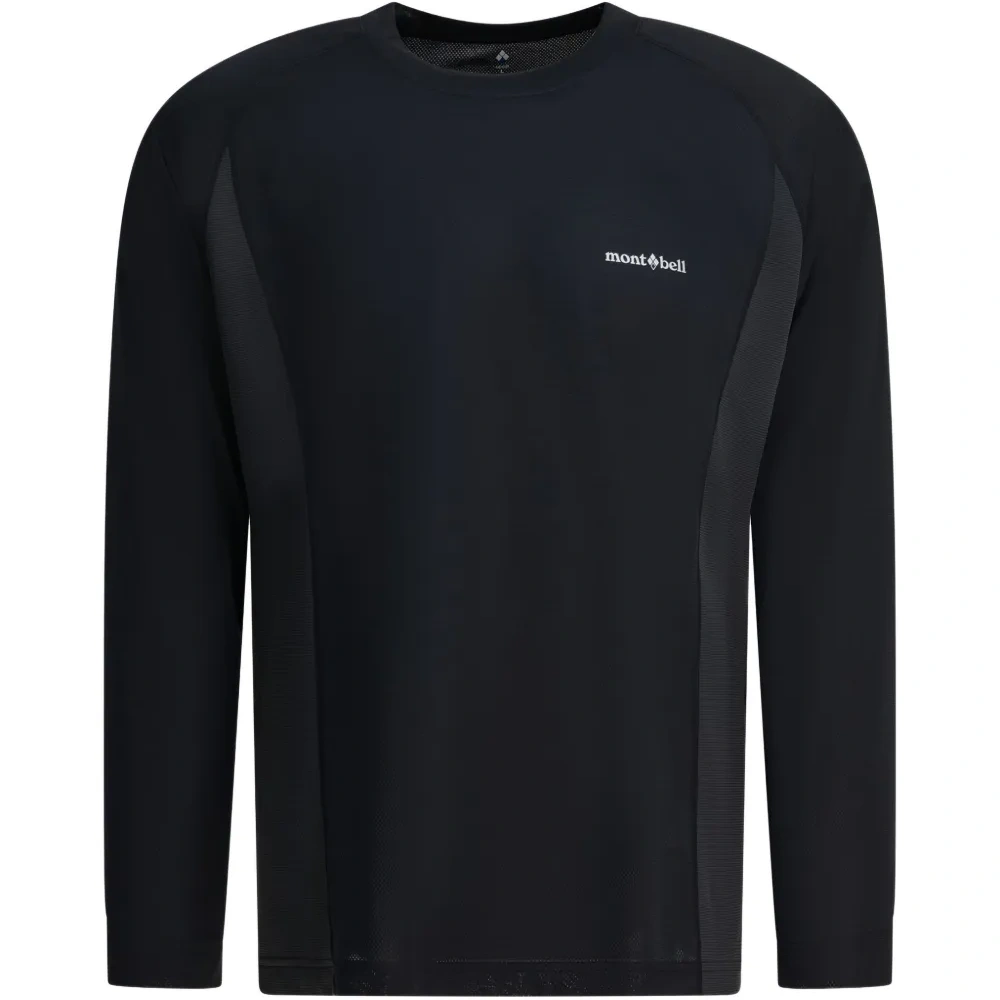 Футболка с длинными рукавами и контрастными вставками