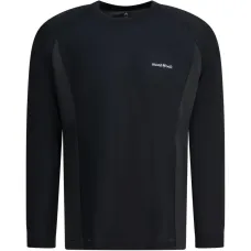 Футболка с длинными рукавами и контрастными вставками