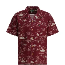 Рубашка с коротким рукавом с принтом