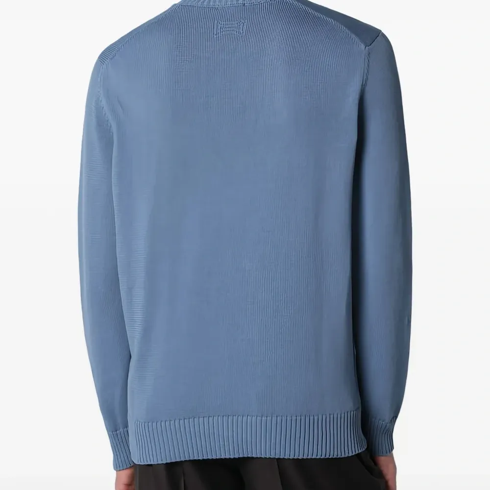 Джемпер с длинными рукавами и круглым вырезом