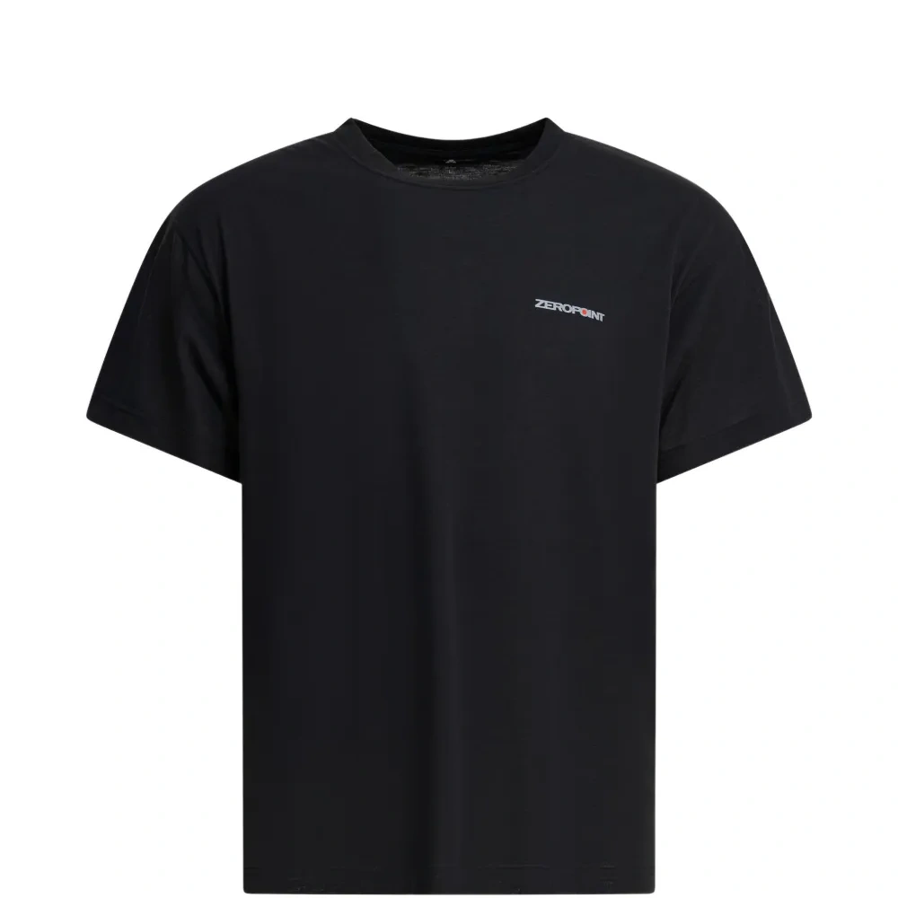 Футболка с графическим принтом и круглым вырезом