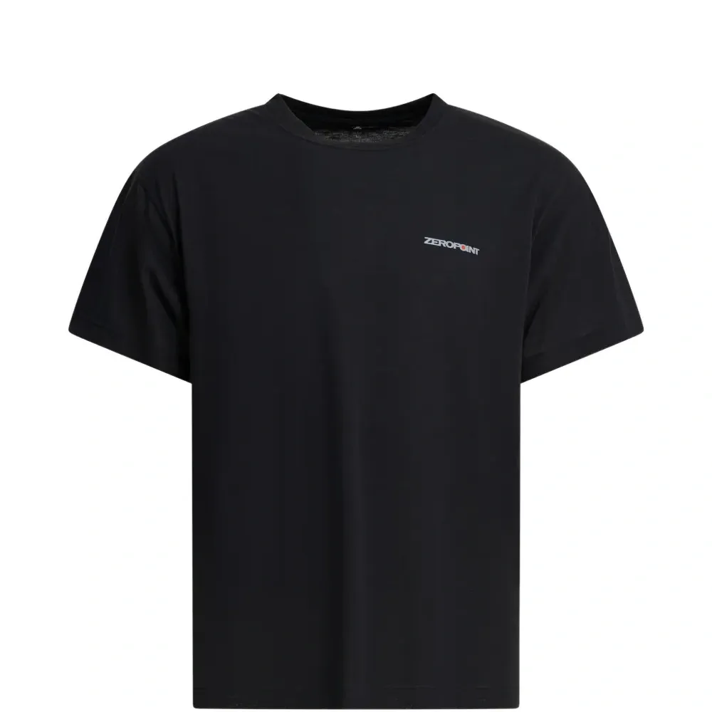 Футболка с графическим принтом и круглым вырезом