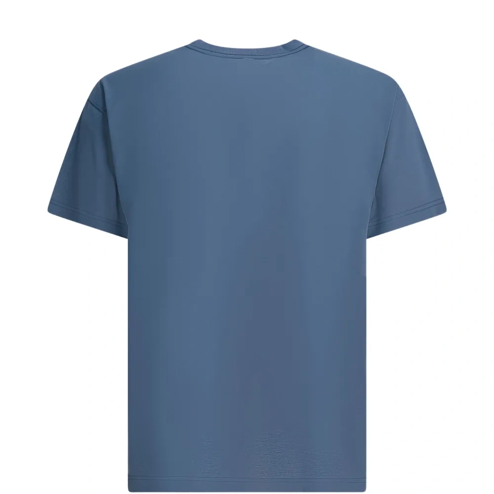 Футболка с графическим принтом и круглым вырезом