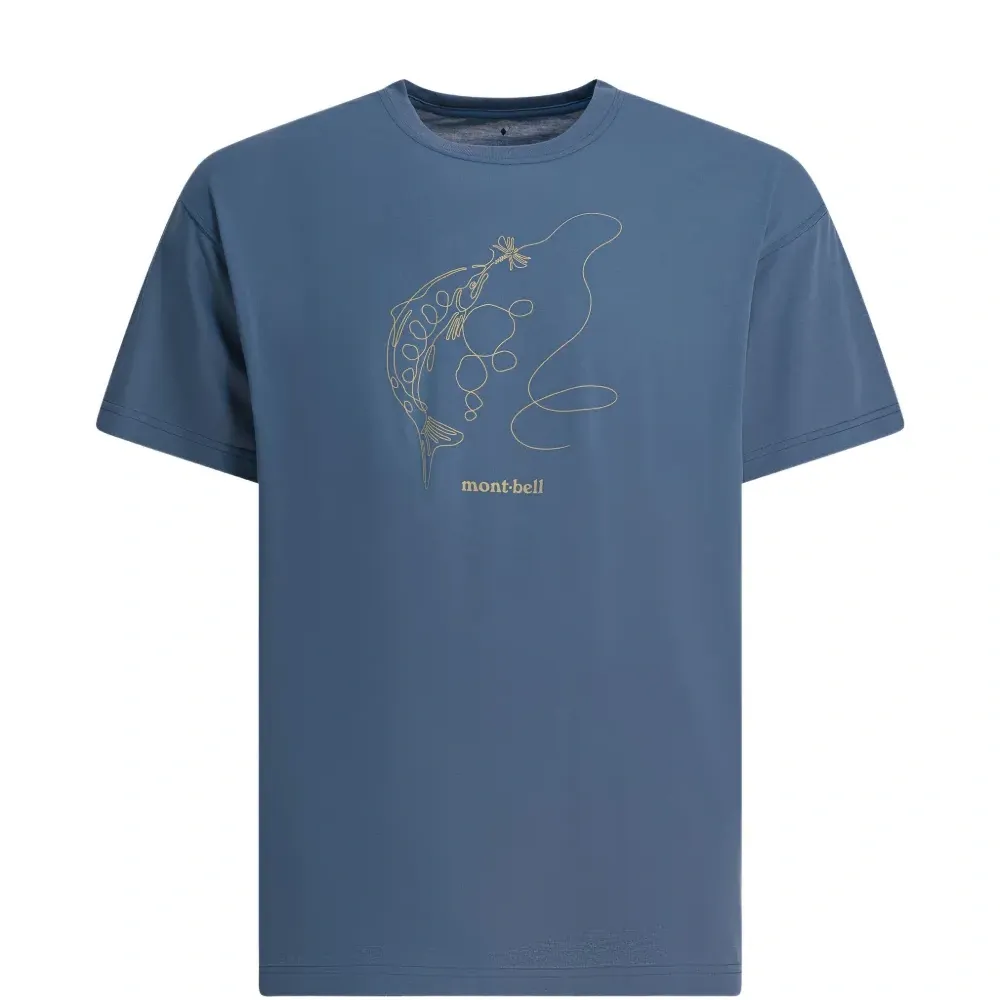 Футболка с графическим принтом и круглым вырезом