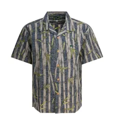 Рубашка с принтом бамбука