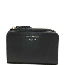 Кожаный кошелек на молнии