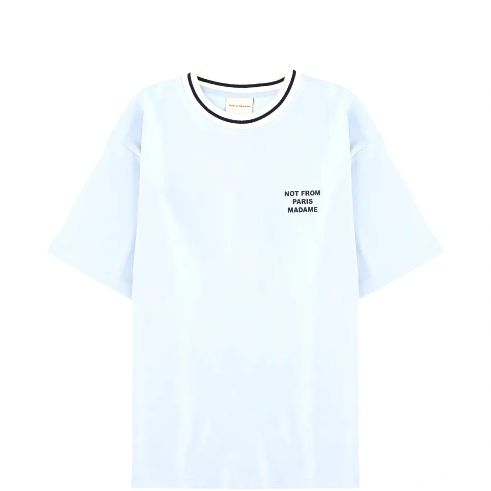 Футболка с круглым вырезом