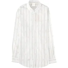 Рубашка с полосатым узором Рубашка с полосатым узором