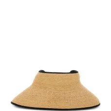 Шляпа с отделкой из рафии
