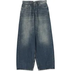 Джинсы широкого кроя из хлопка