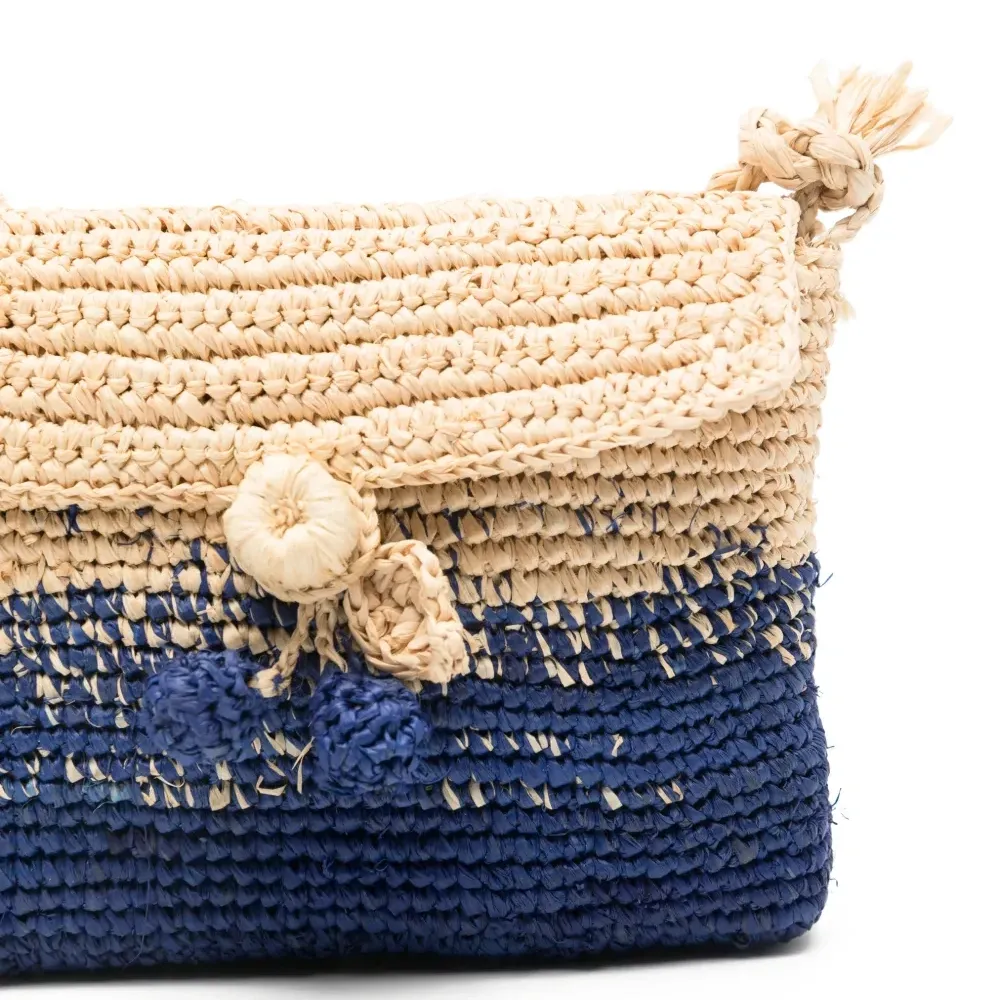 Сумка на плечо Gouter с цветочной аппликацией