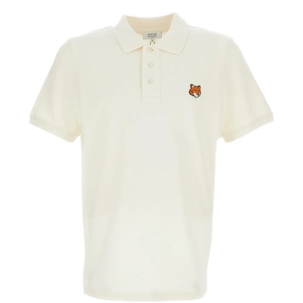 Поло с вышивкой в виде лисы