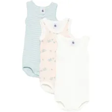 Боди с круглым вырезом (набор из трёх штук)