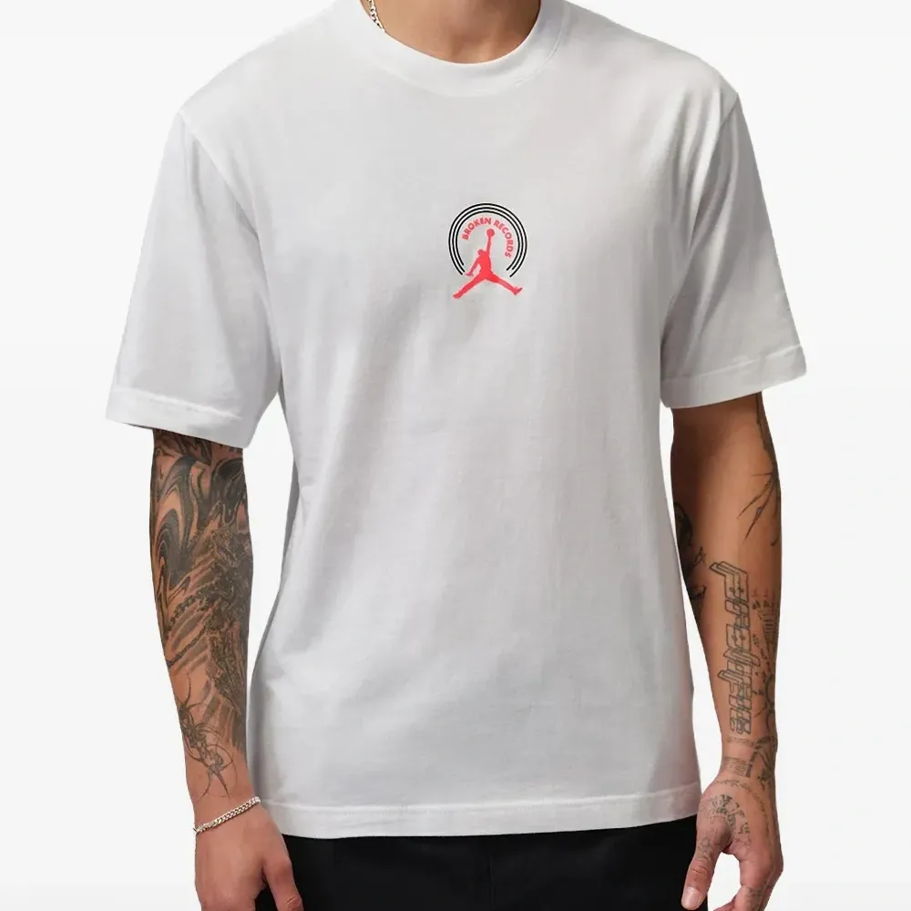 Футболка с графическим принтом "Broken Records"