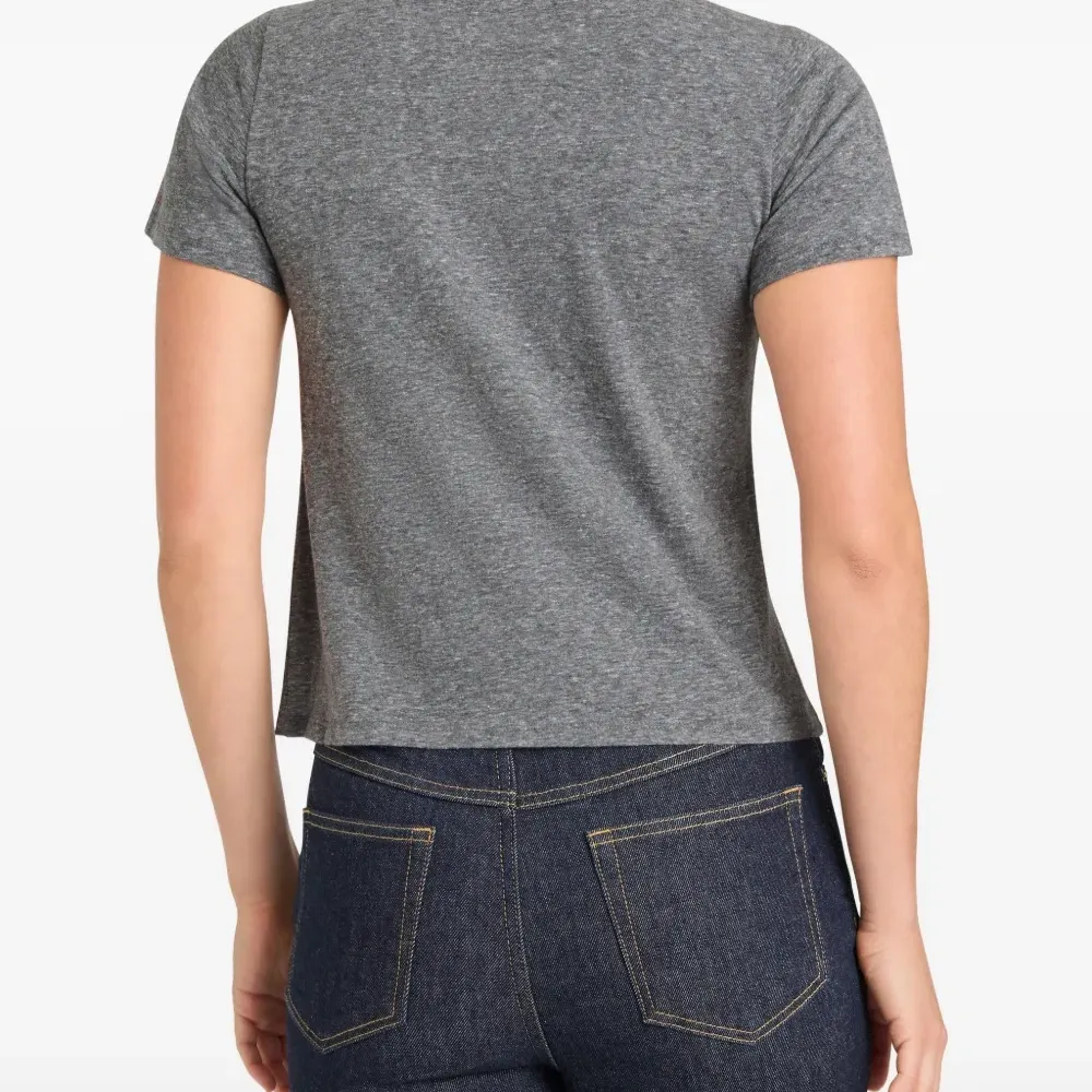 Укороченная футболка Crystal Amour Heart