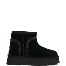 Ботинки на платформе с круглым мысом