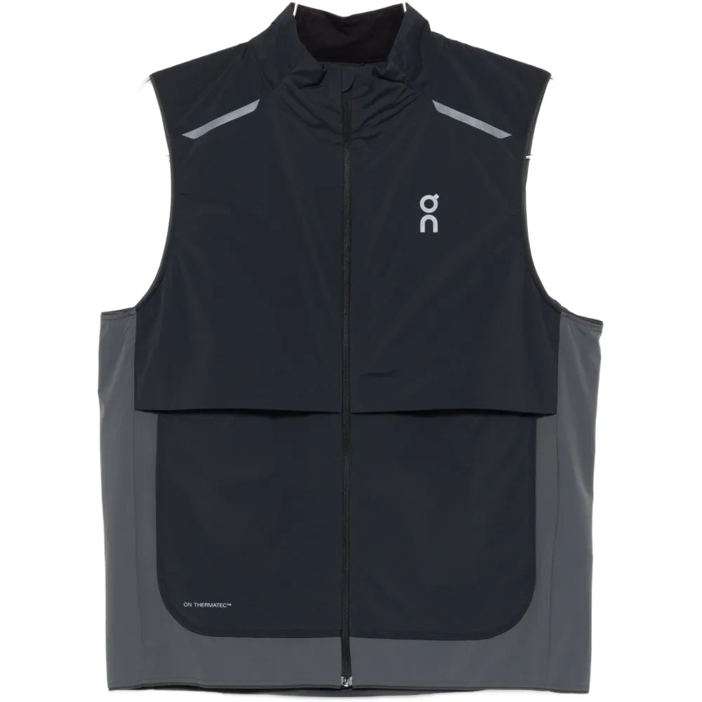 Жилет с отражающими вставками