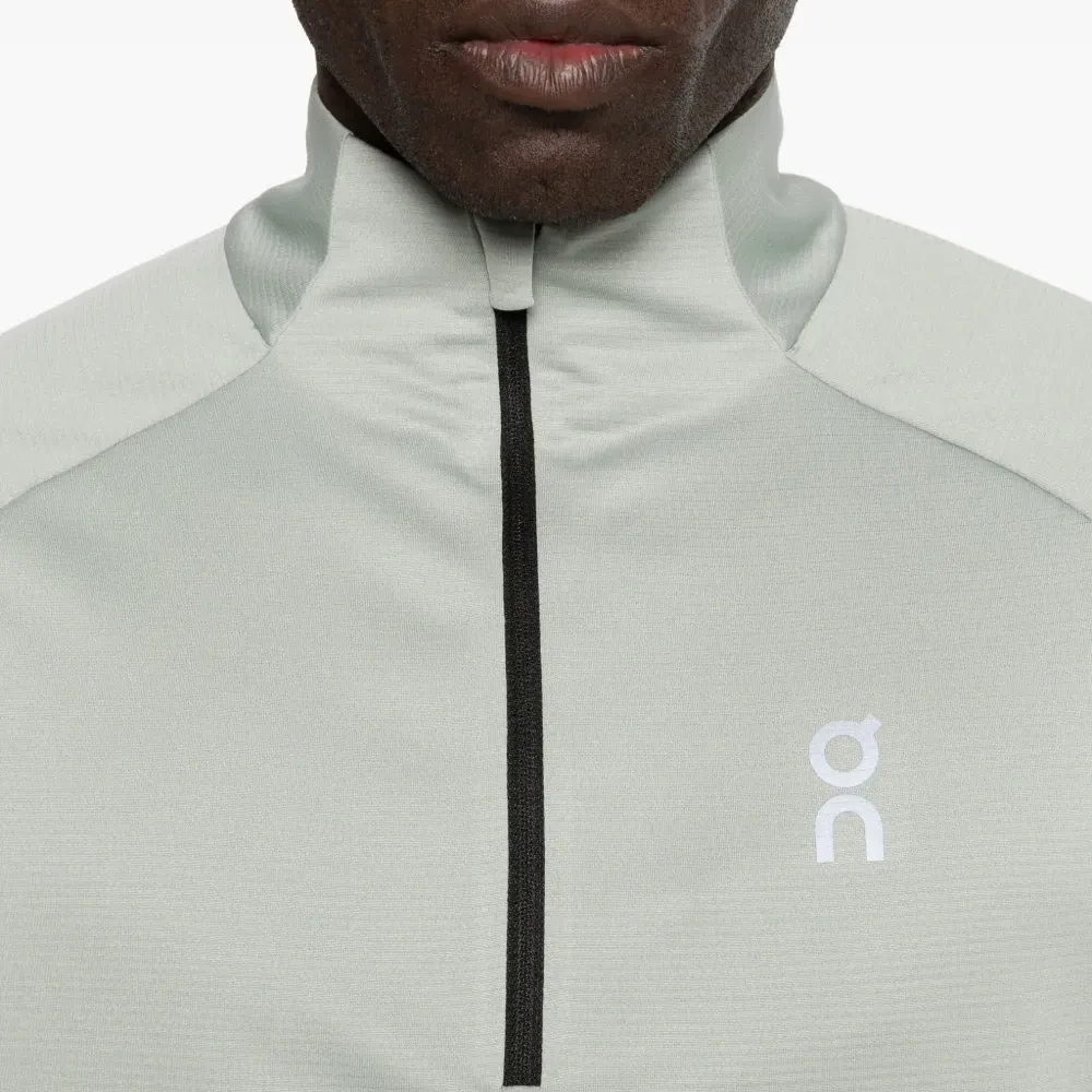 Топ с длинными рукавами и короткой молнией Climate