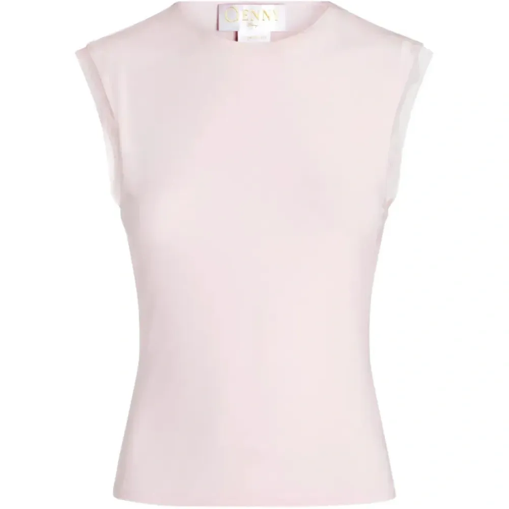 Топ с круглым вырезом